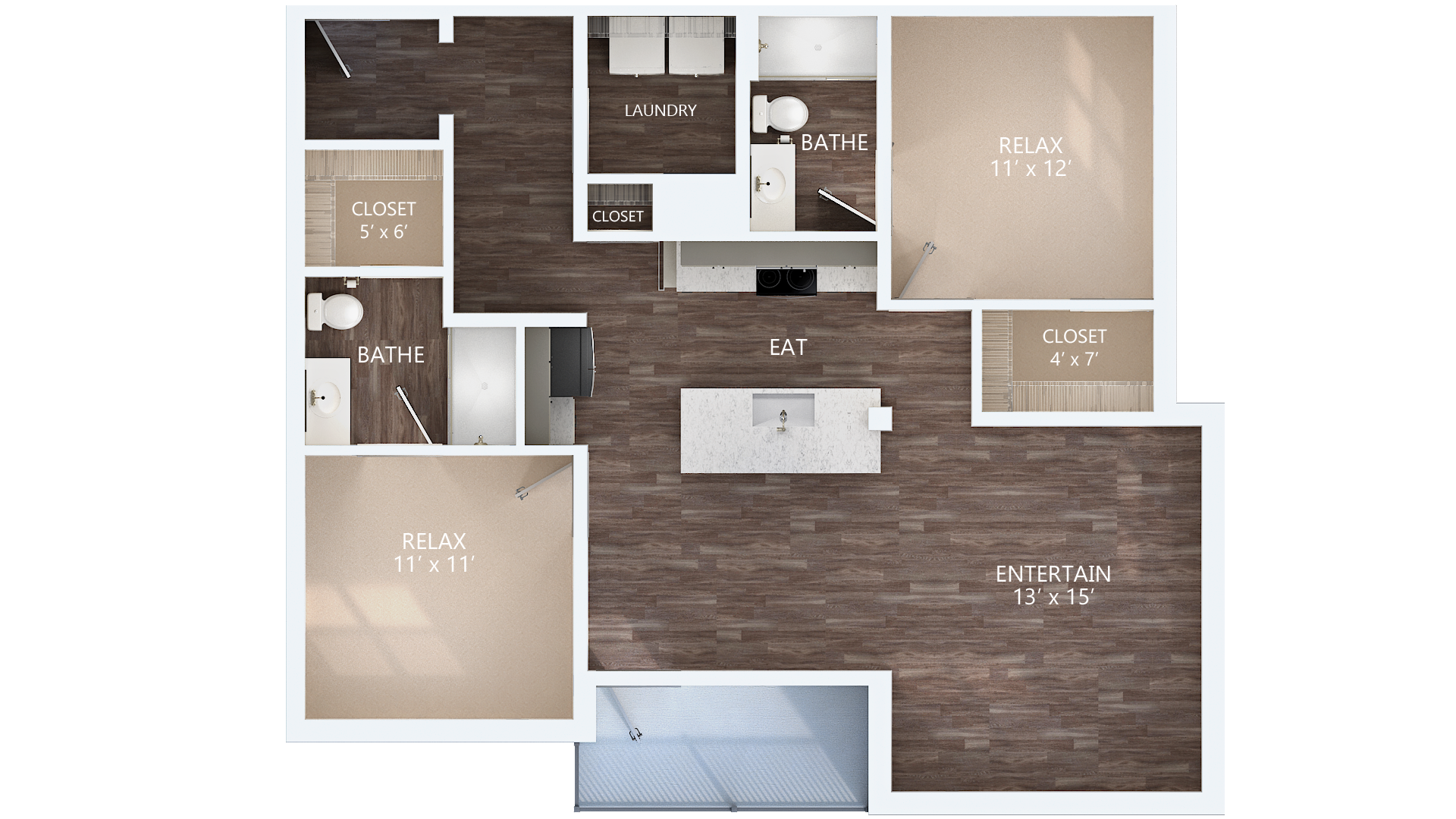 Belmont House - Unit C